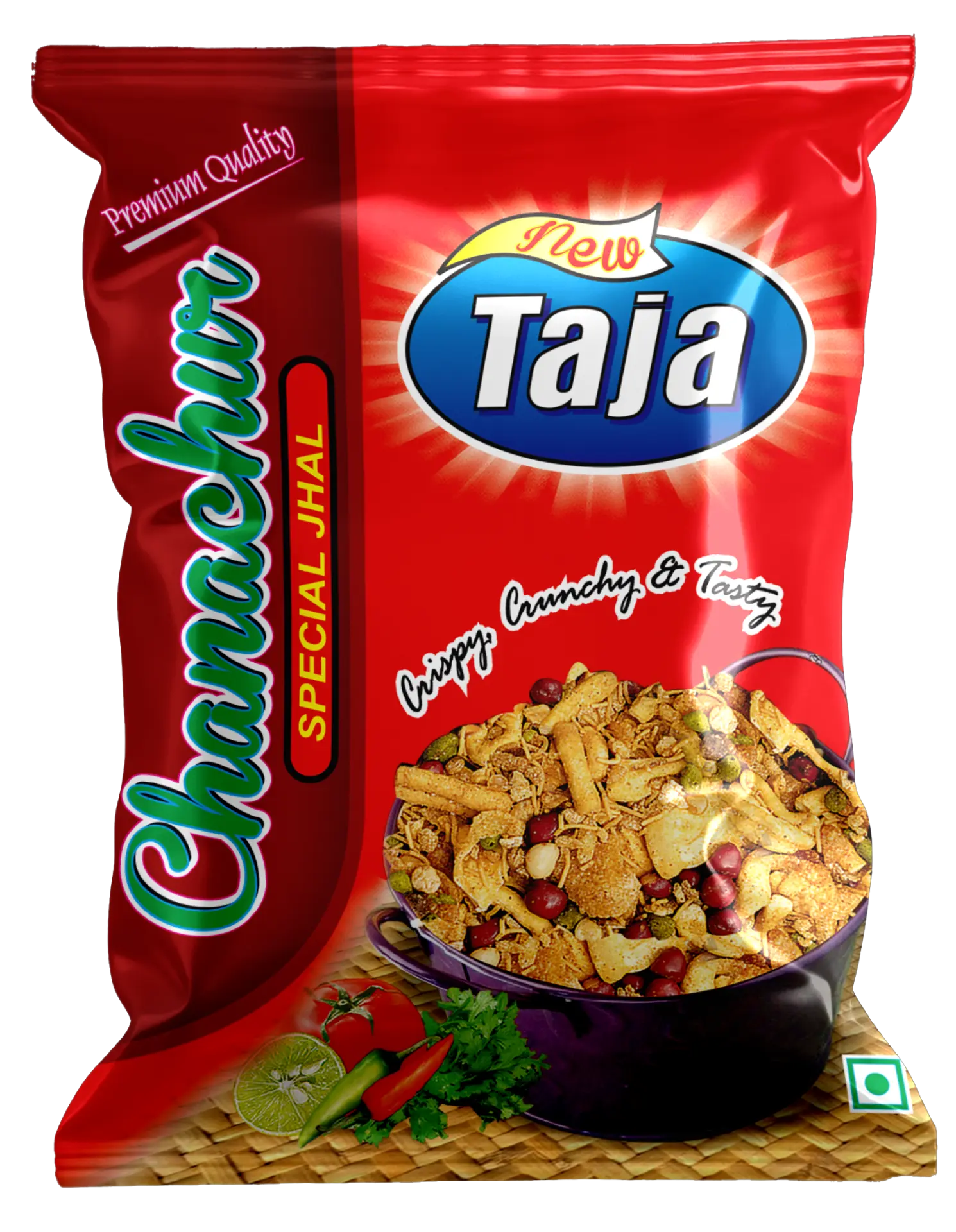 Taja Special Jhal Chanachur 500g packet